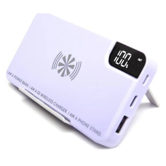 NIB - Tech Candy Take Charge Power Bank and Wireless Charger - Picture 1 of 4